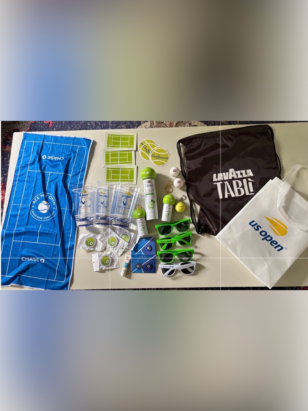 US Open Honey Deuce cups and official swag